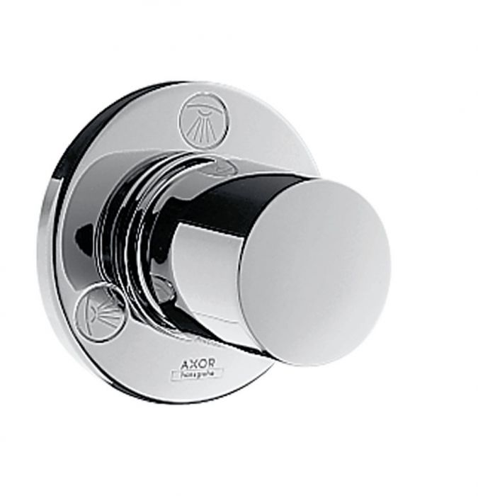 Zawór odcinająco-przełączający ścienny podtynkowy HANSGROHE Axor Uno2 chrom | 38933000