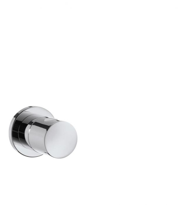 Zawór odcinający podtynkowy z uchwytem, element zewnętrzny HANSGROHE Axor Uno mosiądz czarny szczotkowany | 38976340