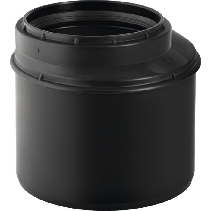 Zwężka Silent-PP krótka 75 x 50 mm czarna