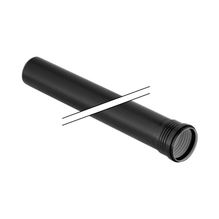 Rura Silent-PP 1-kielichowa 75 mm 2 m czarna