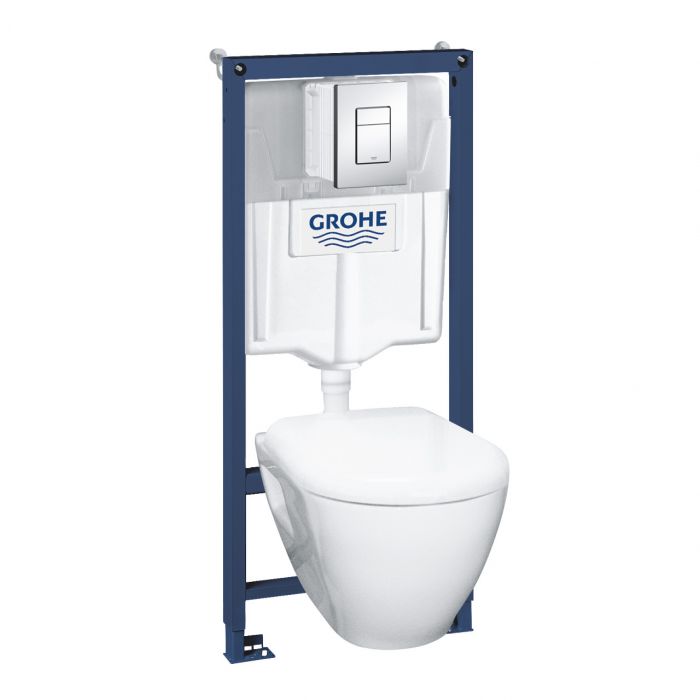Stelaż do WC podtynkowy 4 w 1 GROHE Solido 500 x 230 x 1130 mm | 39186000