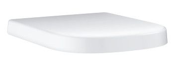 Deska WC z pokrywą GROHE Euro Ceramic z tworzywa Duroplast 37.4 x 44.3 cm biel alpejska | 39331001