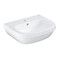 Umywalka ceramiczna GROHE Euro Ceramic 55 wisząca 550 x 450 x 149 mm biel alpejska z powłoką PureGuard | 3933600H