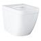 Miska WC ceramiczna stojąca GROHE Euro Ceramic 37.4 x 54 cm biel alpejska | 39339000