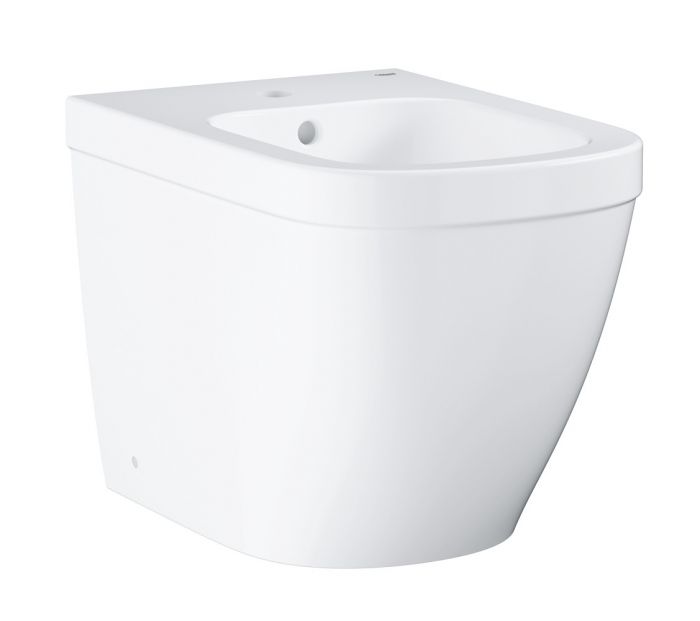 Bidet ceramiczny stojący GROHE Euro Ceramic z zestawem mocującym w komplecie 37.5 x 54 cm biel alpejska | 39340000