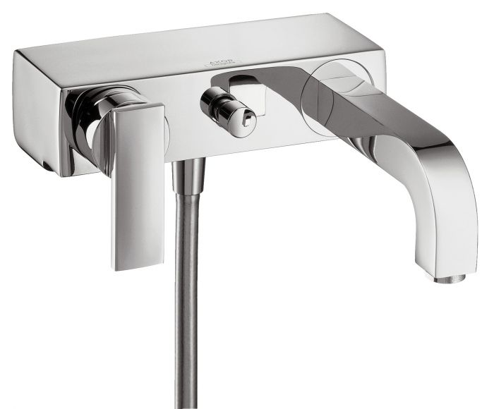 Bateria wannowa ścienna HANSGROHE Axor Citterio 1-uchwytowa 2-otworowa chrom | 39400000