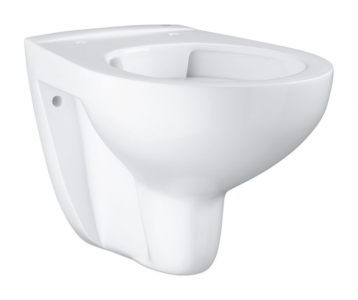 Miska WC ceramiczna wisząca GROHE Bau Ceramic 36.8 x 53.1 cm biel alpejska | 39427000