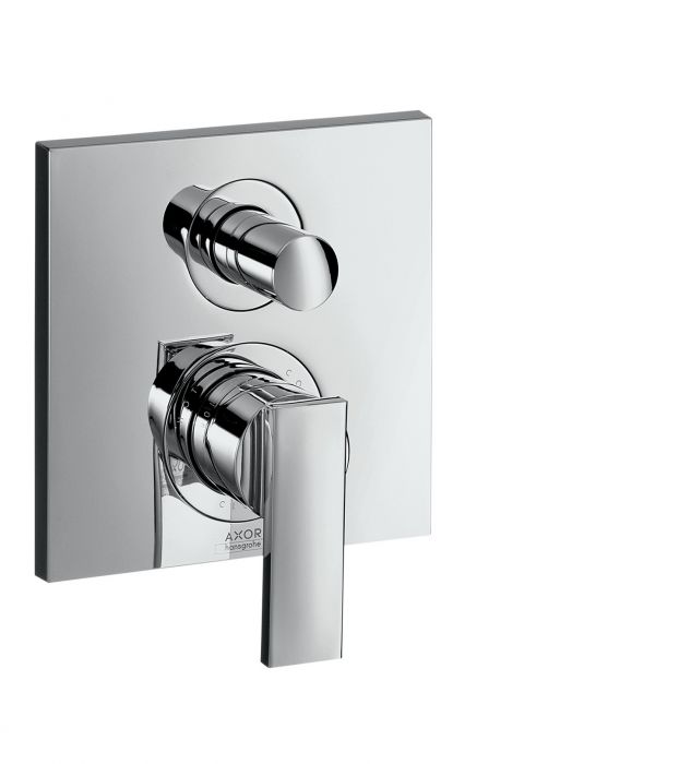 Element natynkowy HANSGROHE Axor Citterio do baterii wannowej podtynkowej 1-uchwytowej do połączenia z wylewką Exafil chrom | 39457000