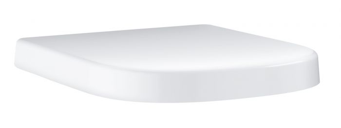Deska WC wolnoopadająca GROHE POLSKA Euro Ceramic z tworzywa Duroplast 37.3 x 42.8 cm biel alpejska | 39458000