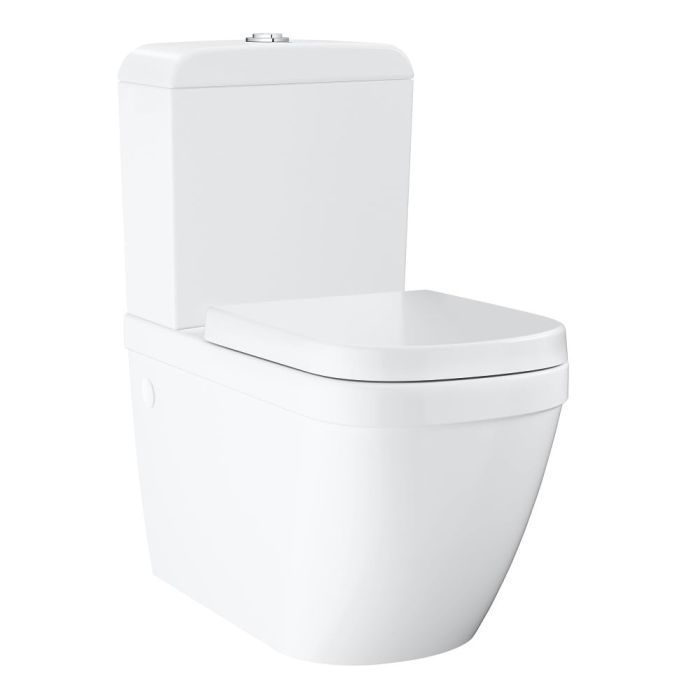 Zestaw WC ceramiczny GROHE Euro Ceramic kompaktowy, wirowy biały  | 39462000