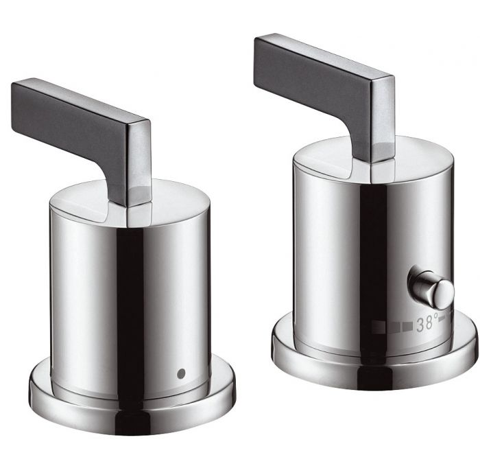 Bateria wannowa podtynkowa termostatyczna HANSGROHE Axor Citterio 2-uchwytowa 2-otworowa chrom | 39482000