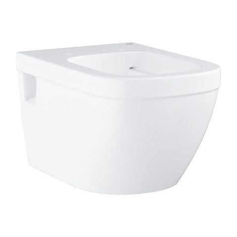 Miska WC ceramiczna wisząca GROHE Euro Ceramic bezkołnierzowa 37 x 54 cm biel alpejska | 39538000