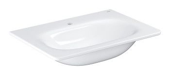 Umywalka ceramiczna GROHE Essence wisząca z otworem 700 x 485 mm biel alpejska z powłoką PureGuard | 3956400H