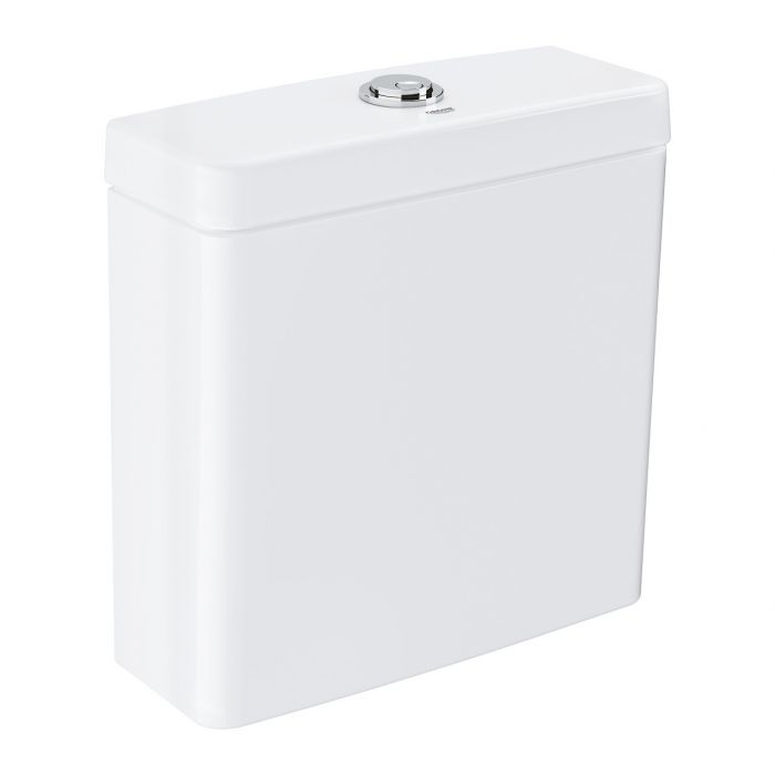 Zbiornik do kompaktu ceramiczny GROHE Essence w komplecie: zestaw mocujący 40 x 15.7 cm biel alpejska | 39579000