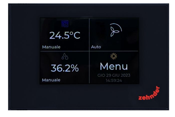 Panel sterujący ZEHNDER Multi Control Black  | 399000201