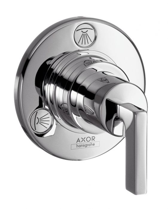 Zawór odcinająco-przełączający HANSGROHE Axor Citterio 1-uchwytowa do prysznica, wanny chrom | 39920000