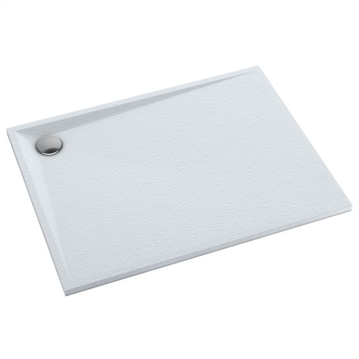 Brodzik kompozyt Stonicryl prostokątny 80 x 90 x 0.3 cm SCHEDPOL LIBRA | 3SPL1P8090BST