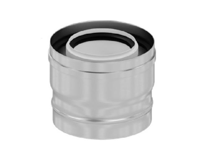 Redukcja pionowa aluminium DN 100/110-150/160