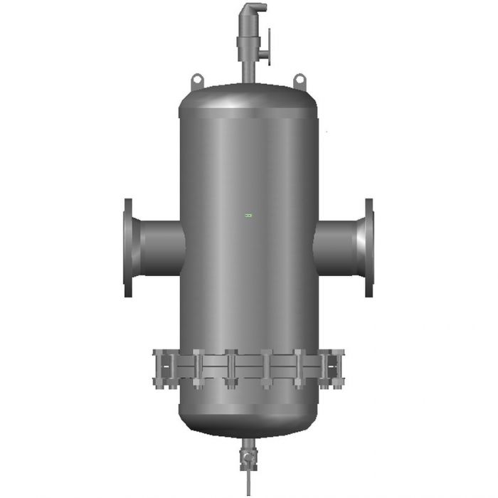 Separator powietrza, osadów i zanieczyszczeń stalowy REFLEX Extwin TW 125 R z przyłączem kołnierzowym z możliwością demontazu wkładu DN 125 | 8253440