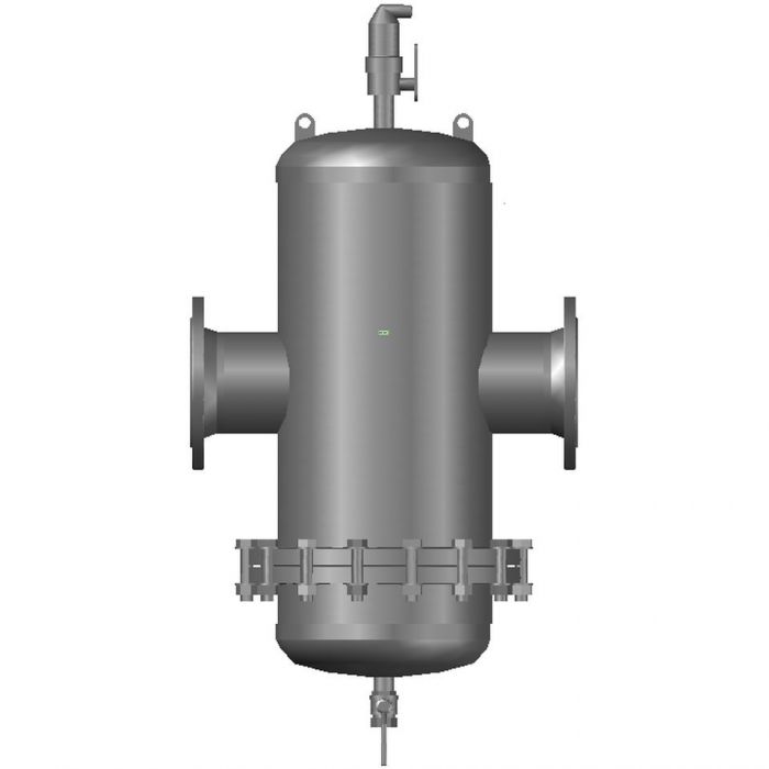 Separator powietrza, osadów i zanieczyszczeń stalowy REFLEX Extwin TW 150 R z przyłączem kołnierzowym z możliwością demontazu wkładu DN 150 | 8253450