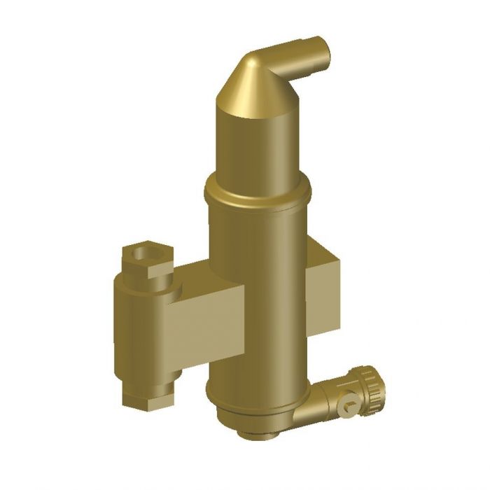 Separator powietrza, osadów i zanieczyszczeń mosiężny REFLEX Extwin TW 22 V montaż pionowy | 9253500