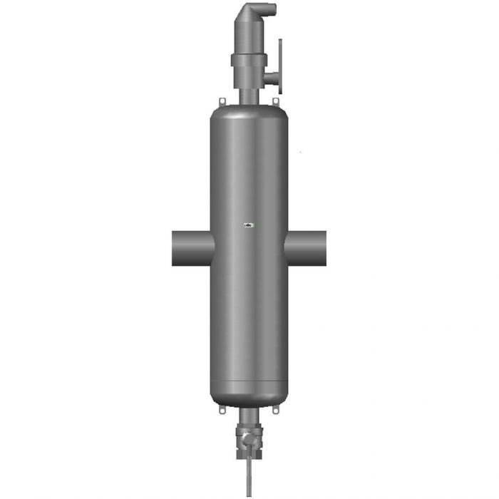 Separator powietrza, osadów i zanieczyszczeń stalowy REFLEX Extwin TW 60.3 ze spawanymi króćcami | 8253100
