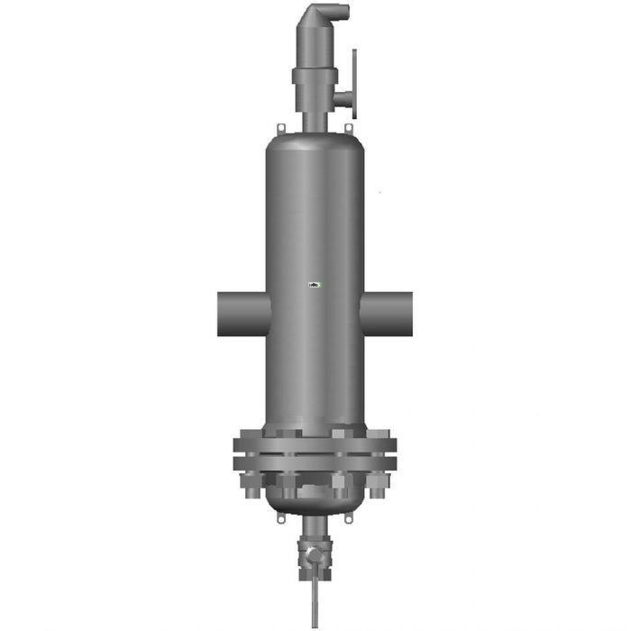 Separator powietrza, osadów i zanieczyszczeń stalowy REFLEX Extwin TW 60.3 R ze spawanymi króćcami z możliwością demontazu wkładu | 8253200