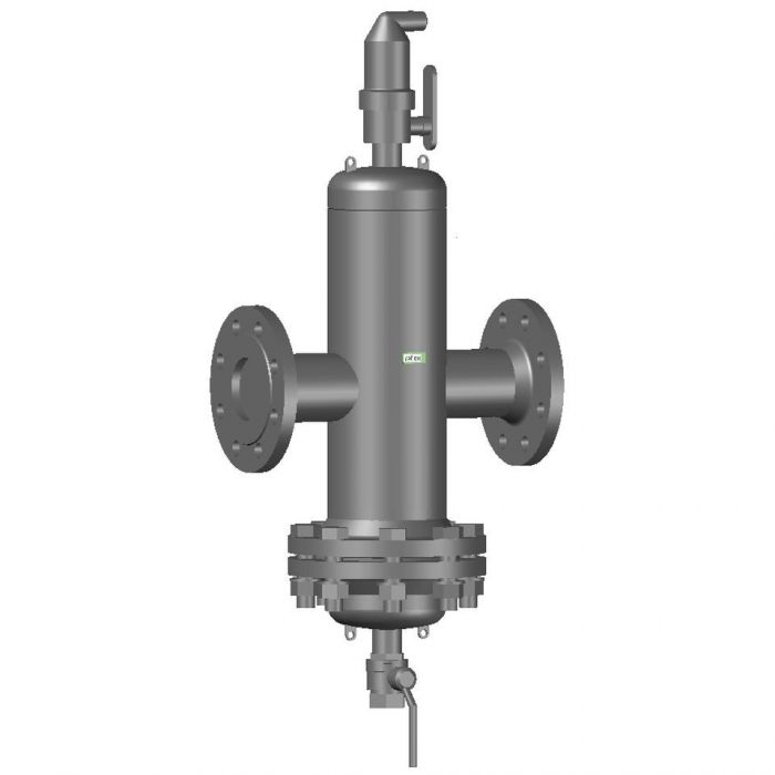 Separator powietrza, osadów i zanieczyszczeń stalowy REFLEX Extwin TW 65 R z przyłączem kołnierzowym z możliwością demontazu wkładu DN 65 | 8253410