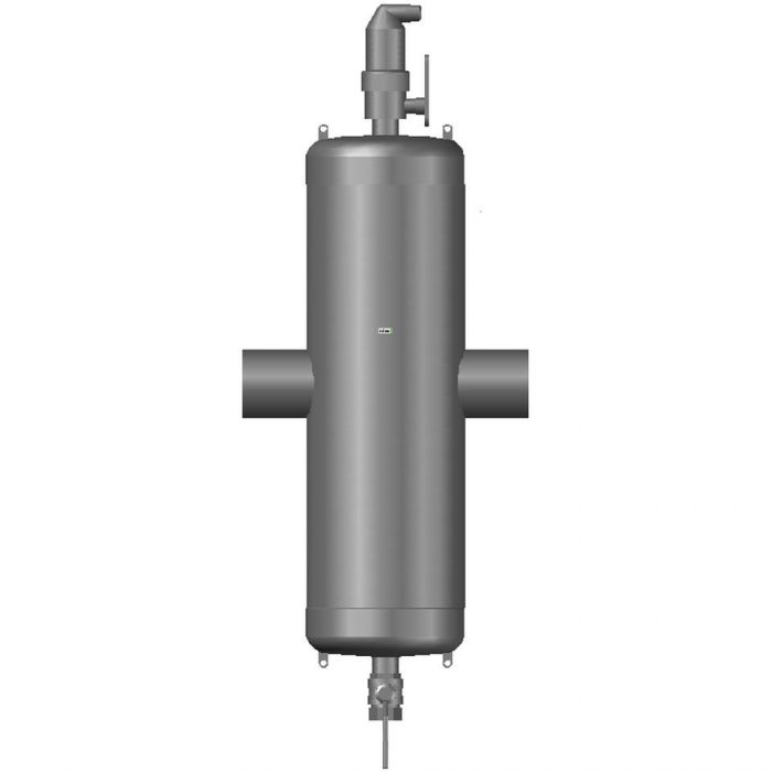 Separator powietrza, osadów i zanieczyszczeń stalowy REFLEX Extwin TW 88.9 ze spawanymi króćcami | 8253120