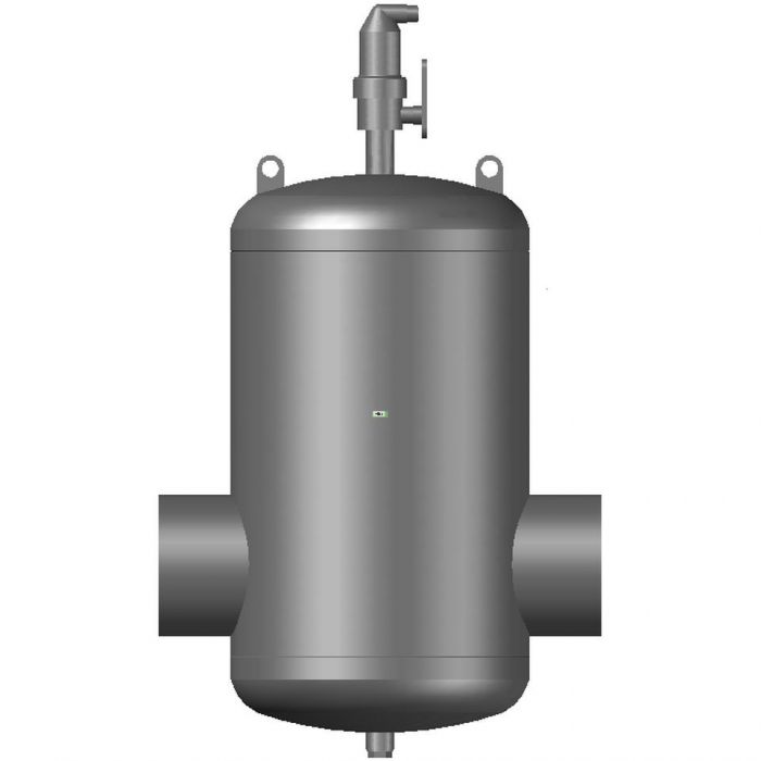 Separator powietrza, osadów i zanieczyszczeń stalowy REFLEX Exvoid A 168.3 ze spawanymi króćcami | 8251150