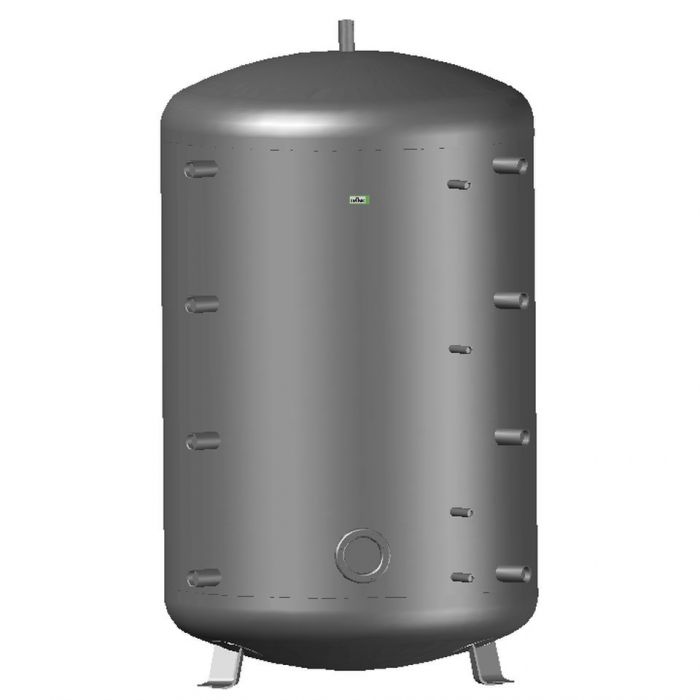 Zasobnik buforowy do instalacji grzewczych i chłodniczych 2031 1200 x 2122 REFLEX Storatherm Heat H 2000/R z dodatkowym otworem rewizyjnym, bez izolacji | 7784600