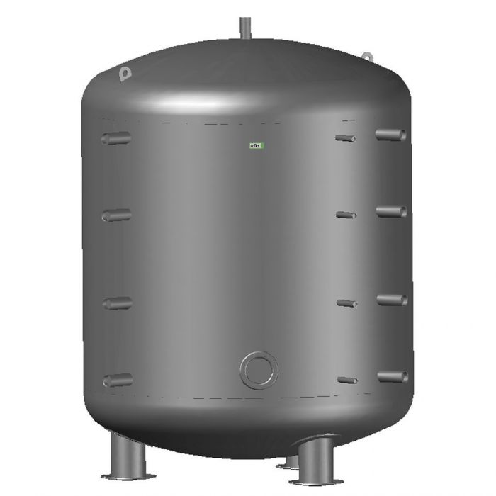 Zasobnik buforowy 2956 1500 x 2101 REFLEX Storatherm Heat H 3000/R z dodatkowym otworem rewizyjnym, bez izolacji | 7788200