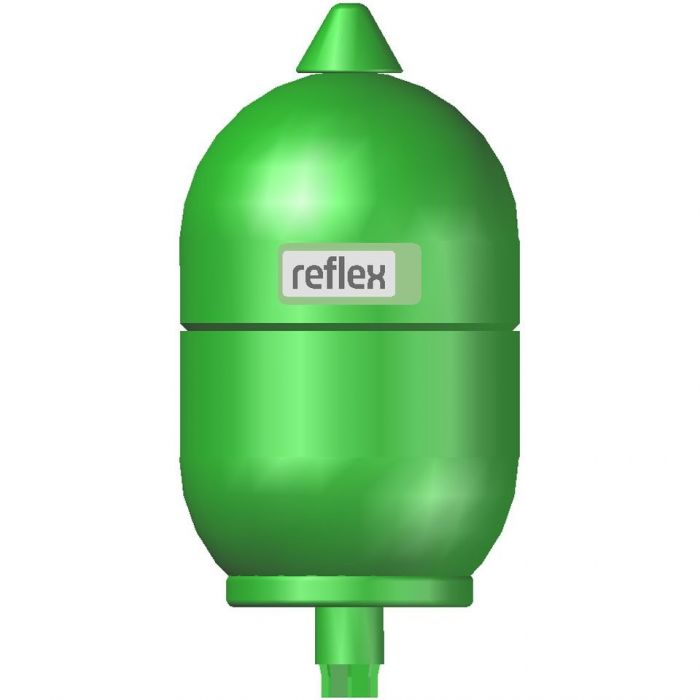 Naczynie przeponowe ciśnieniowe REFLEX Refix DD 2 2 l 70°C 132 x 269 mm | 7381500