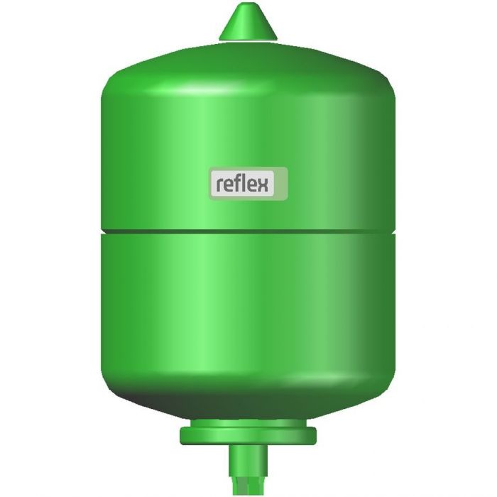 Naczynie przeponowe ciśnieniowe REFLEX Refix DD 8 8 l 70°C 206 x 345 mm | 7308000