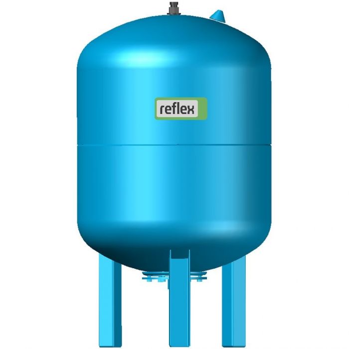 Naczynie przeponowe ciśnieniowe, z uchwytami mocującymi REFLEX Refix DE 100 100 l 70°C 480 x 850 mm | 7306600