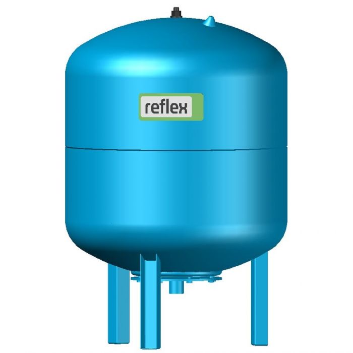 Naczynie przeponowe ciśnieniowe, z uchwytami mocującymi REFLEX Refix DE 200 200 l 70°C 634 x 967 mm | 7306700