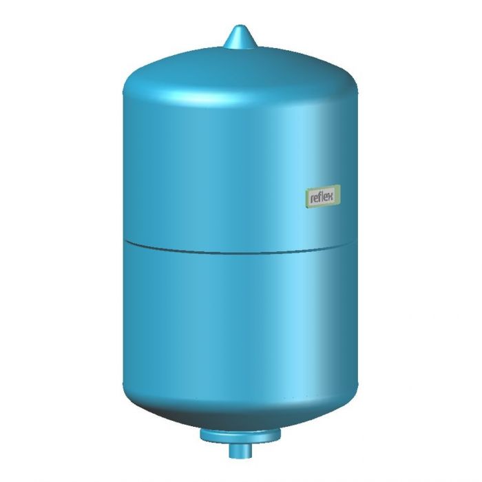 Naczynie przeponowe ciśnieniowe, wiszące REFLEX Refix DE 25 25 l 70°C 280 x 520 mm  | 7304015