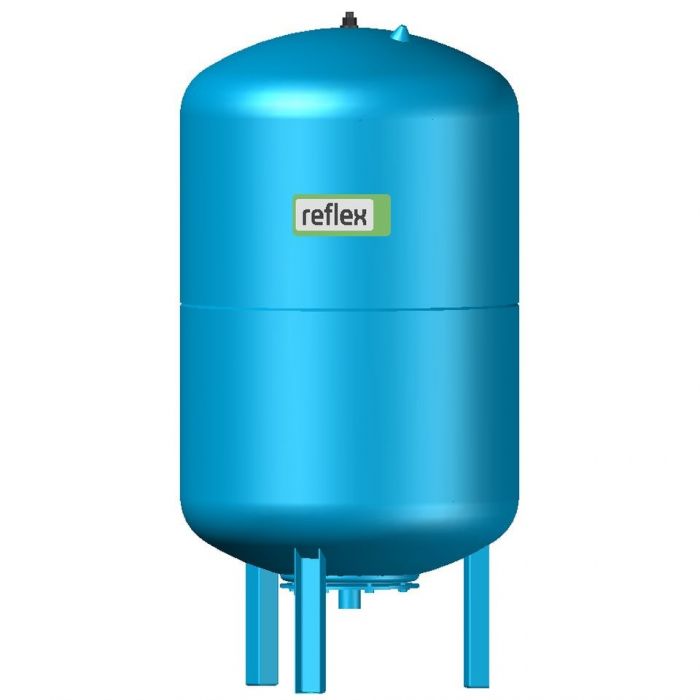 Naczynie przeponowe ciśnieniowe, z uchwytami mocującymi REFLEX Refix DE 300 300 l 70°C 634 x 1267 mm | 7306800
