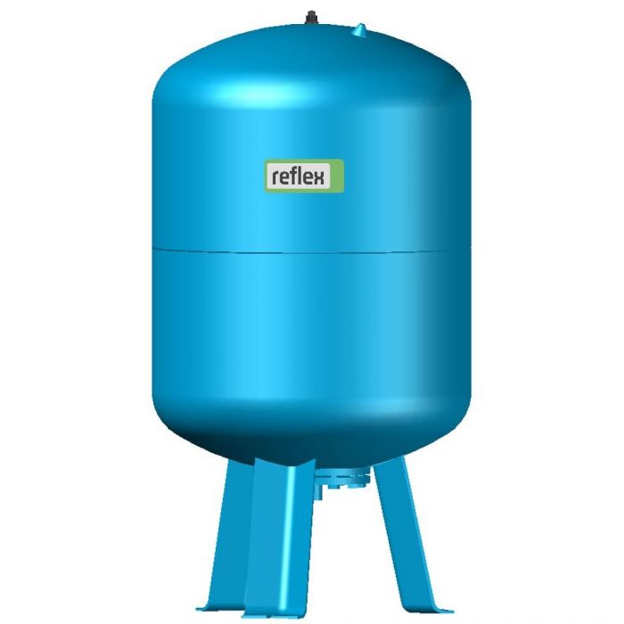 Naczynie przeponowe ciśnieniowe, stojące REFLEX Refix DE 400 400 l 70°C 740 x 1394 mm | 7348640