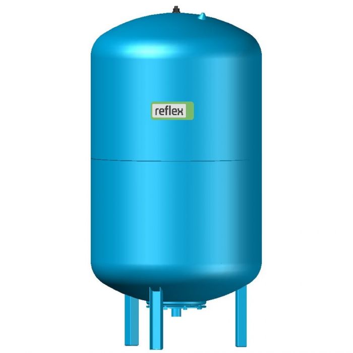 Naczynie przeponowe ciśnieniowe, z uchwytami mocującymi REFLEX Refix DE 500 500 l 70°C 740 x 1475 mm | 7306900
