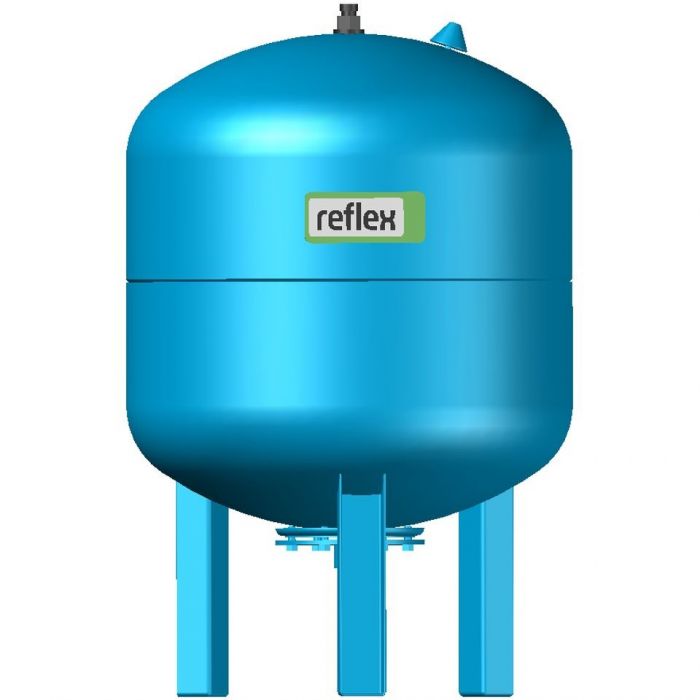 Naczynie przeponowe ciśnieniowe, stojące REFLEX Refix DE 80 80 l 70°C 480 x 745 mm | 7348600