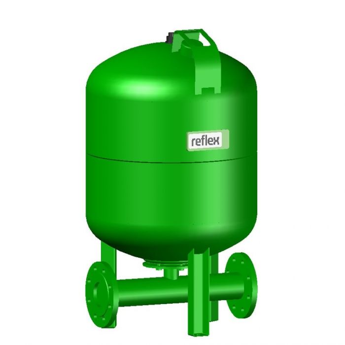 Naczynie przeponowe ciśnieniowe do instalacji wody pitnej REFLEX Refix DT 100 100 l 70°C DN 65 480 x 870 mm  | 7365405