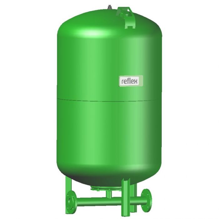 Naczynie przeponowe ciśnieniowe do instalacji wody pitnej REFLEX Refix DT 500 500 l 70°C DN 50 740 x 90 mm | 7365300