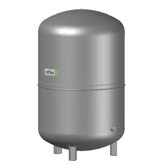 Naczynie przeponowe ciśnieniowe, stojące Reflex S 300 10 bar 300 l 70°C szare 634 x 1102 mm