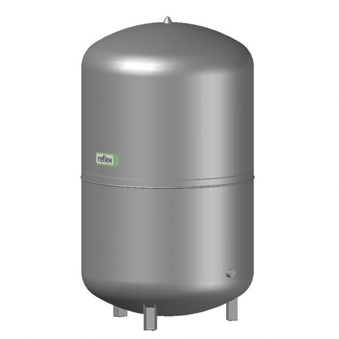 Naczynie przeponowe ciśnieniowe, stojące Reflex S 500 10 bar 500 l 70°C szare 740 x 1319 mm