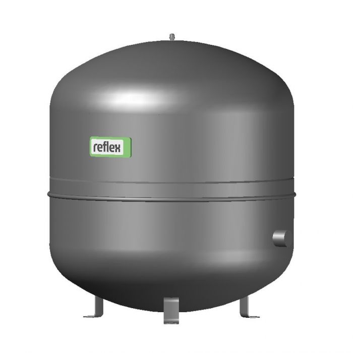 Naczynie przeponowe ciśnieniowe, stojące Reflex S 80 10 bar 80 l 70°C szare 480 x 565 mm