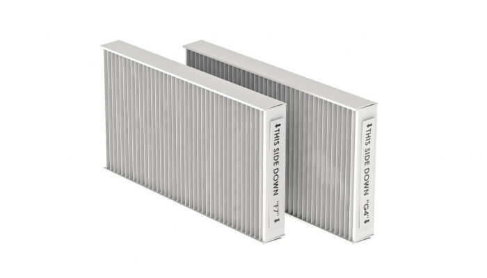 Komplet filtrów do ComfoAir 180 G4/F7 po 1szt.