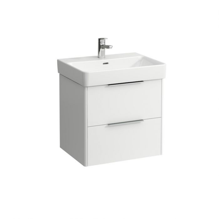 Szafka podumywalkowa do kompletacji z umywalką PRO-S (H810963) wisząca 530 x 570 x 440 mm jasny wiąz 2 szuflady z mechanizmem cichego domykania ROCA BASE | H4022321102621