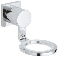 Uchwyt do szklanki lub mydelniczki GROHE Allure metalowy chrom | 40278000
