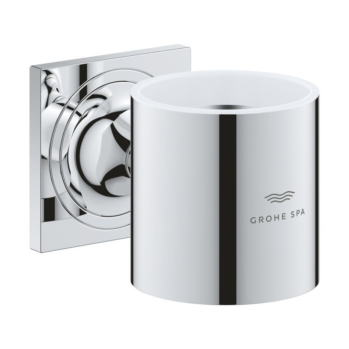 Uchwyt GROHE Allure do szklanki 40254003 lub mydelniczki 40306003 metalowy d56, 91 x 57 mm chrom | 40278001